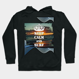 Keep Calm And Surf 49 - Summer Of Surfing Hoodie